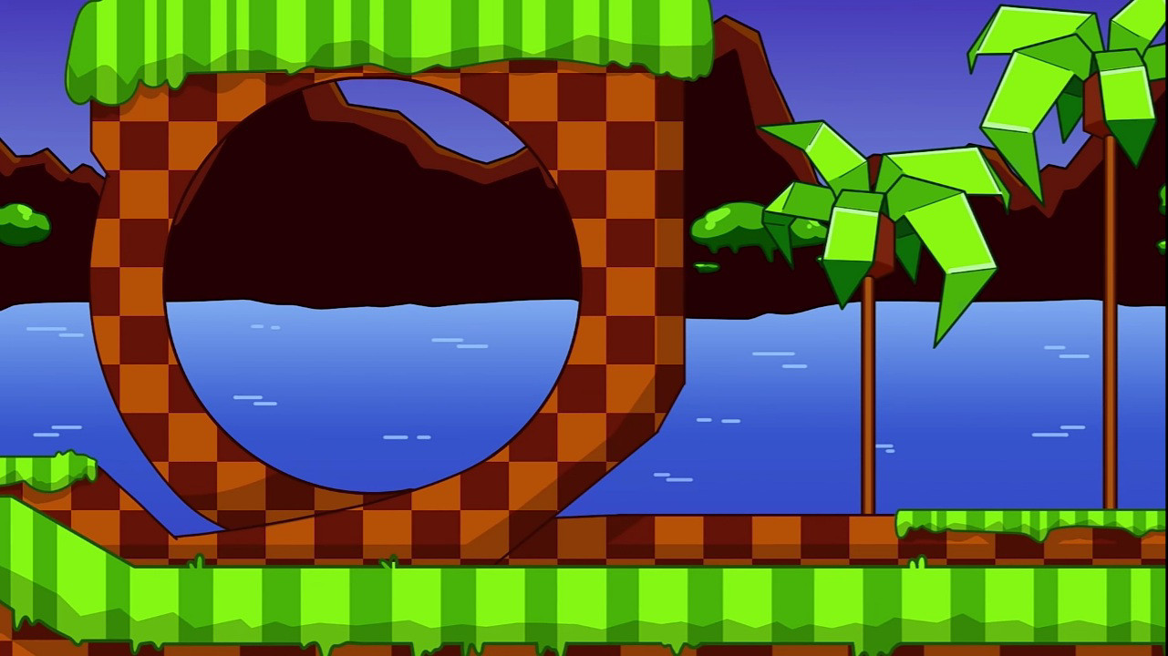 Sonic.exe Hill Background Loop 