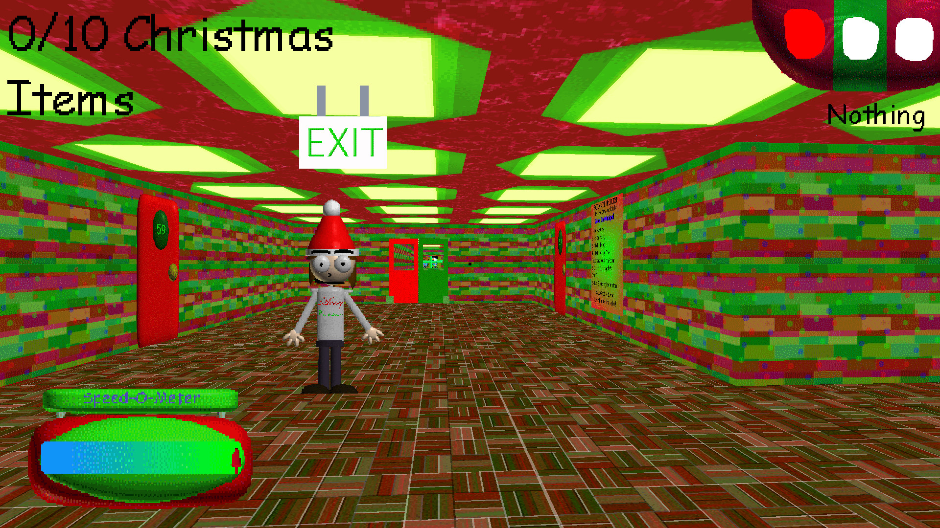 Baldi's Basics Classic Remastered: Christmas Edition! 