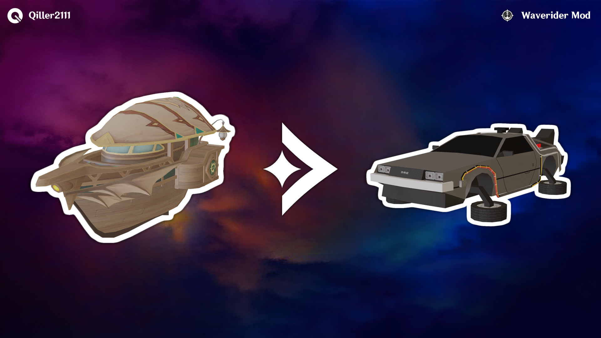 DMC DeLorean Seaways [Waverider]