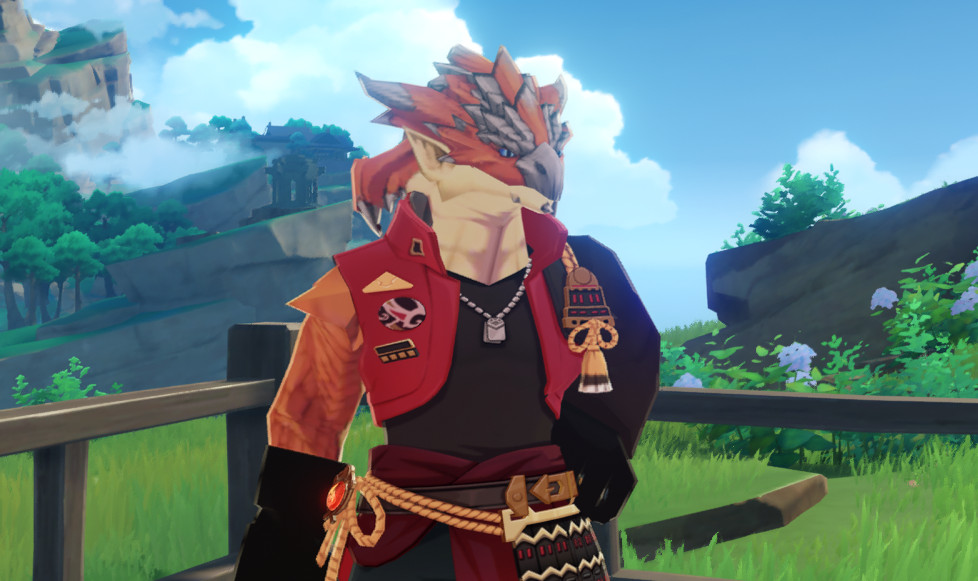 Rathalos over Thoma