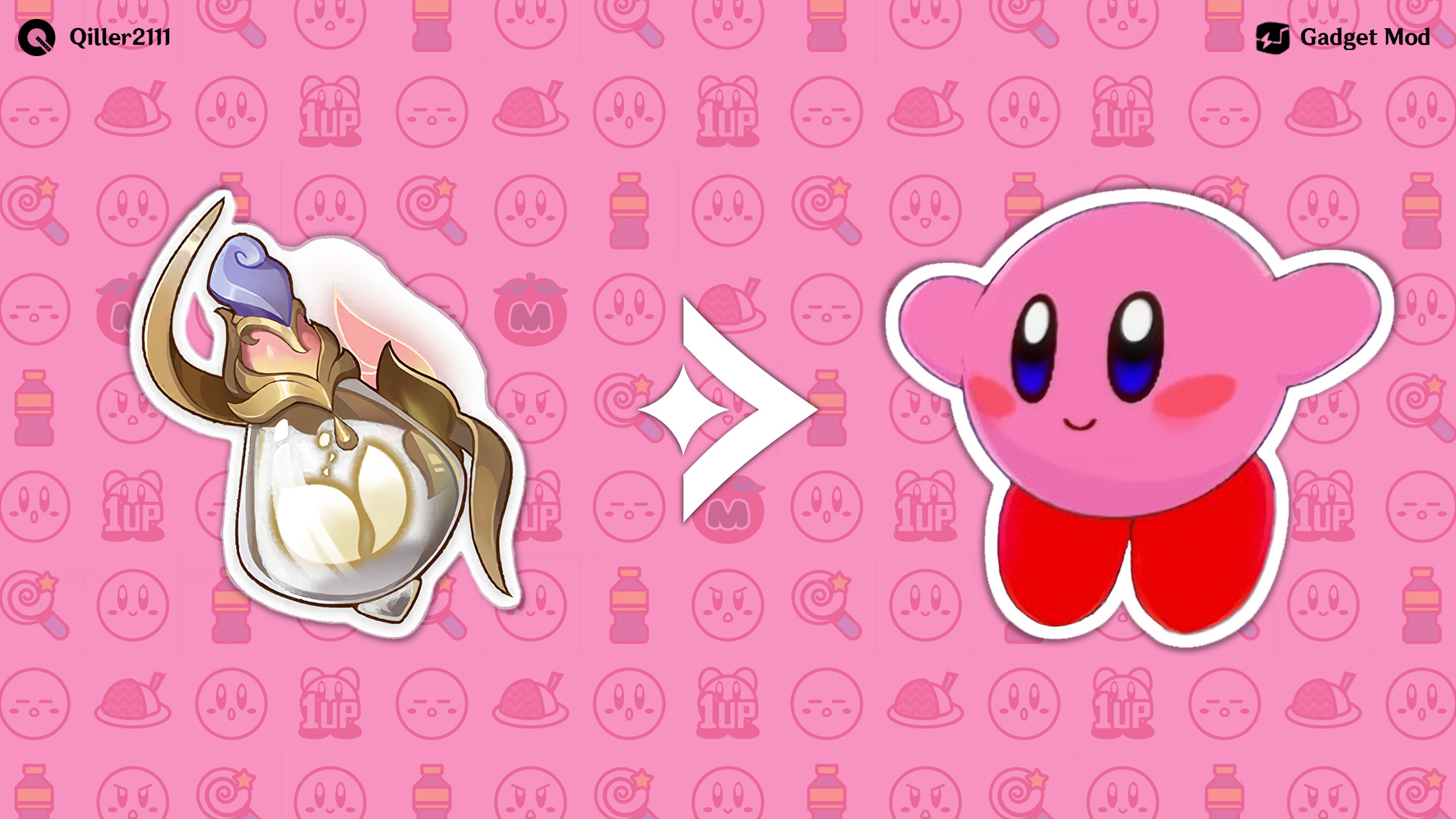 Kirby As Pet [Gadget]