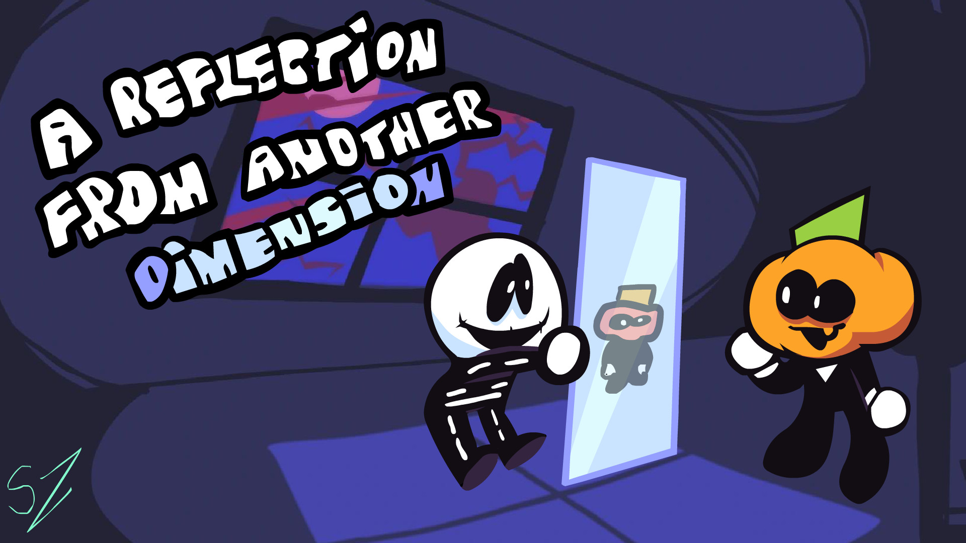 A reflection from another dimension