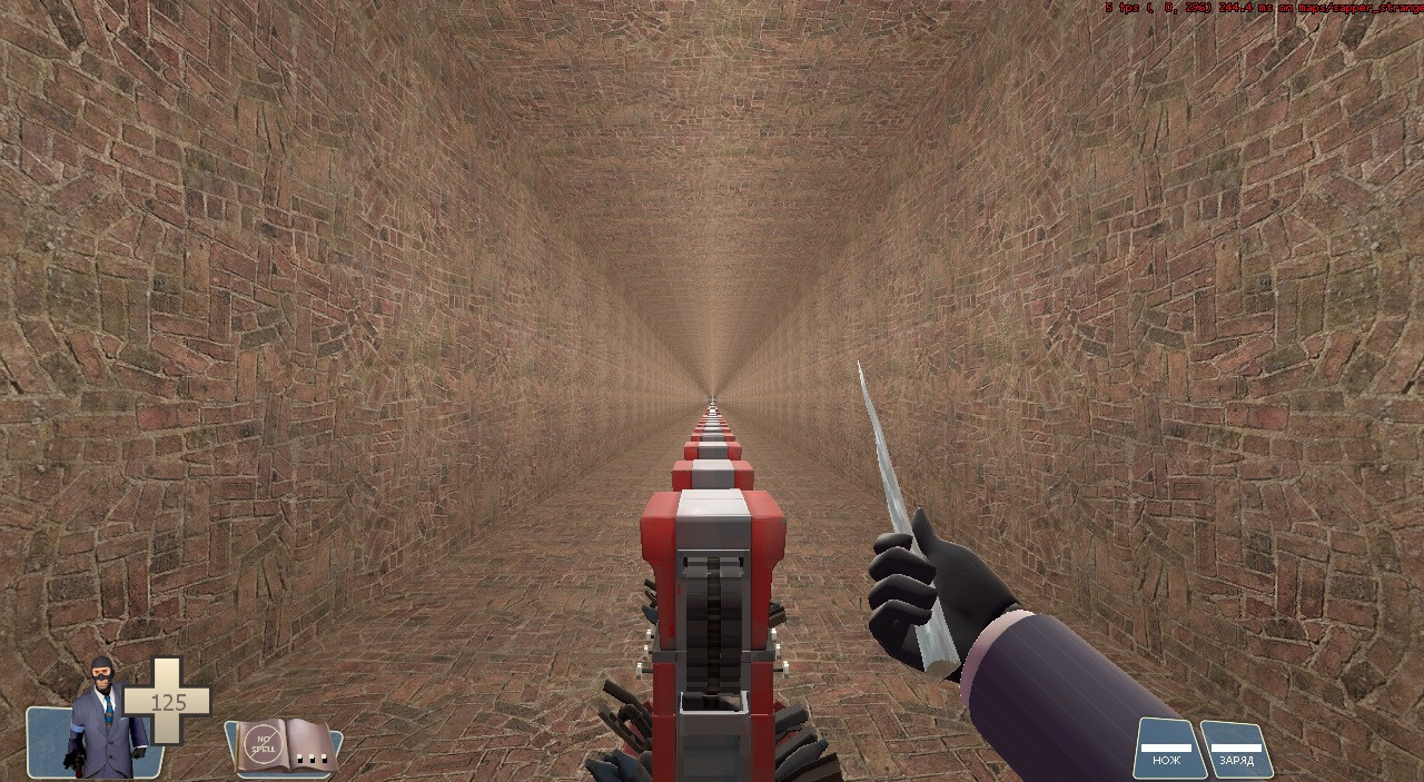 Leveling up Spy's Strange Sapper