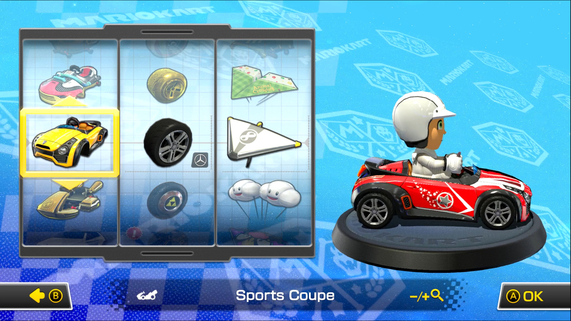 Coupe Étoile Mario Kart (14 po. 7 po.) | Trophée MK8D