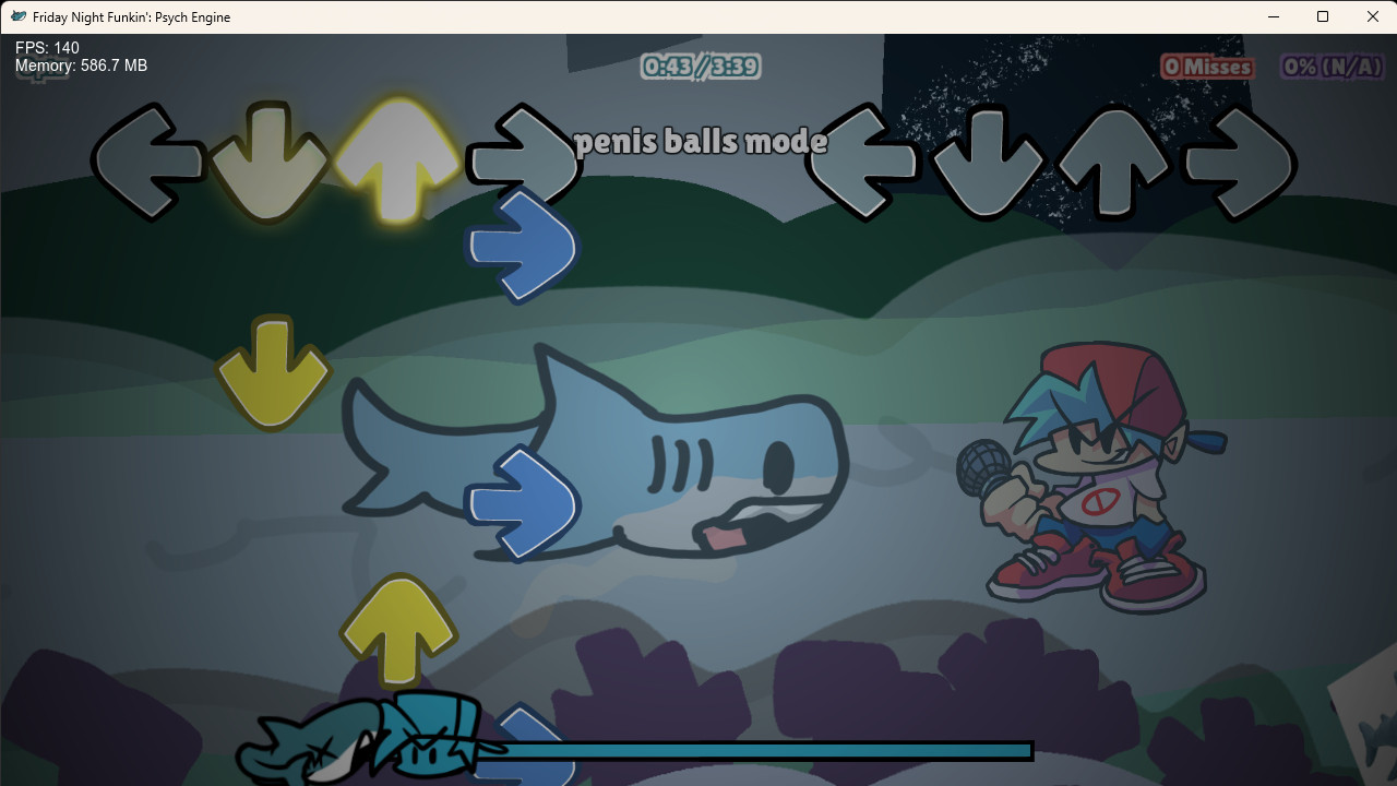 Blahaj Ballin' REDRAWN