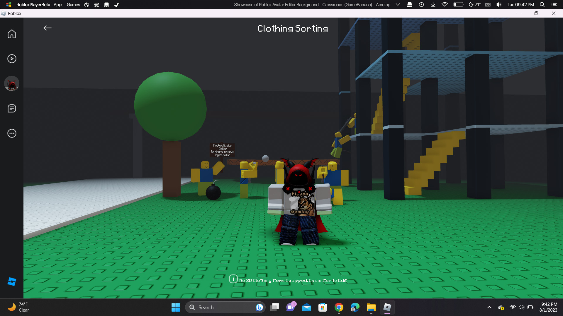 My avatar in Roblox, me, roblox, HD phone wallpaper