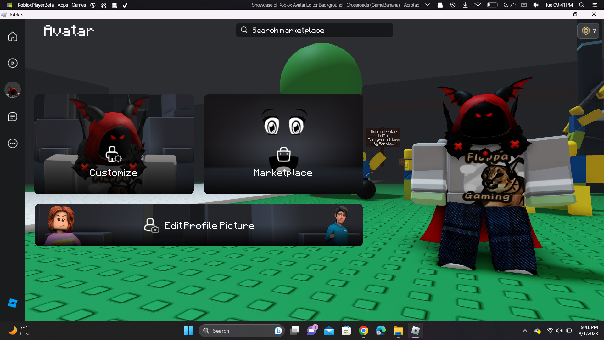 Roblox avatar