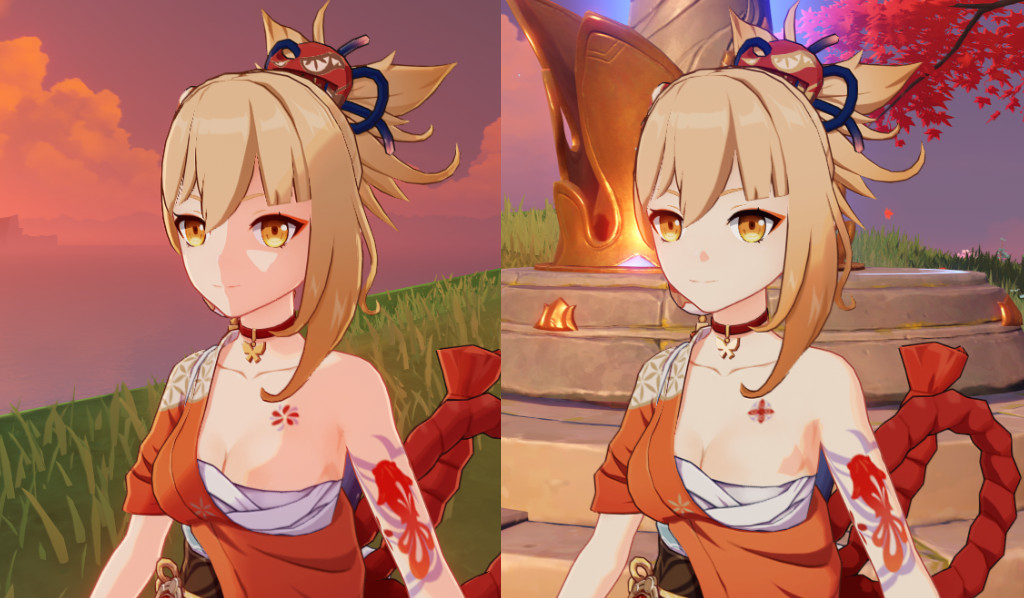 Slighty lewder Yoimiya