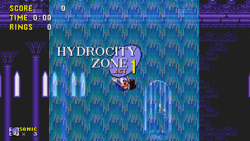 Hydrocity Zone In Sonic 1 Forever [Sonic the Hedgehog Forever] [Mods]