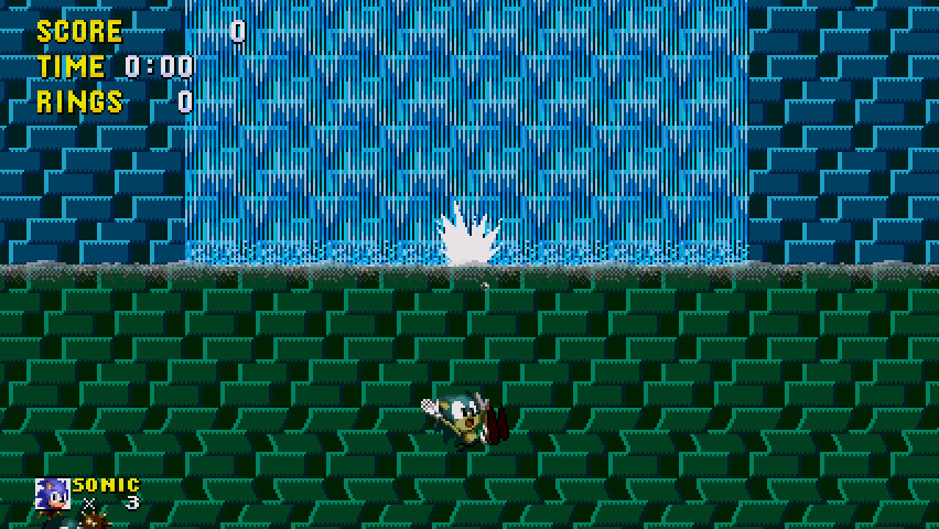 Hydrocity Zone In Sonic 1 Forever [Sonic the Hedgehog Forever] [Mods]