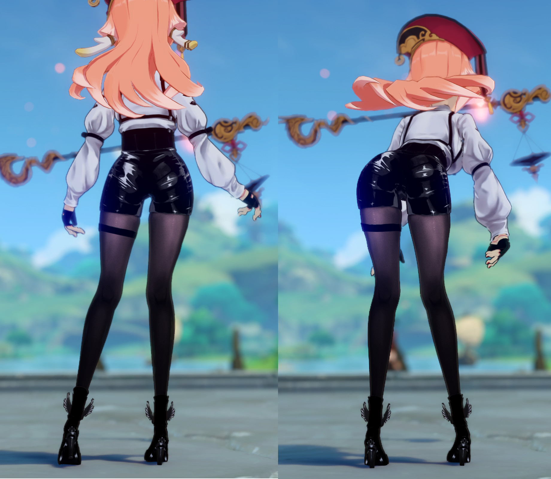 Yanfei Lui Outfit (1.2 skin color fix)