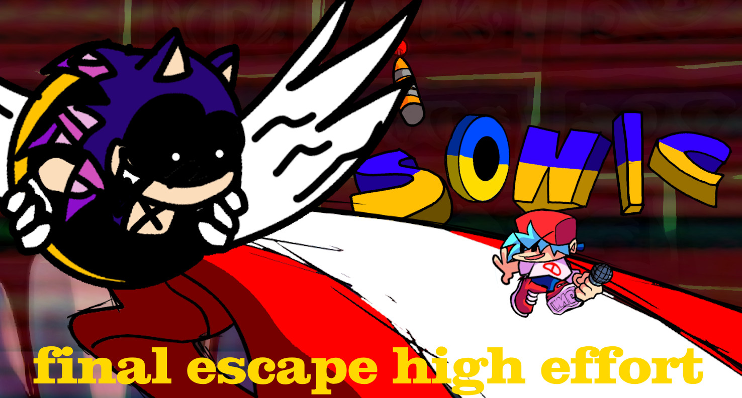 Final Escape FNF mod play online, FNF vs Sonic.Exe Final Escape