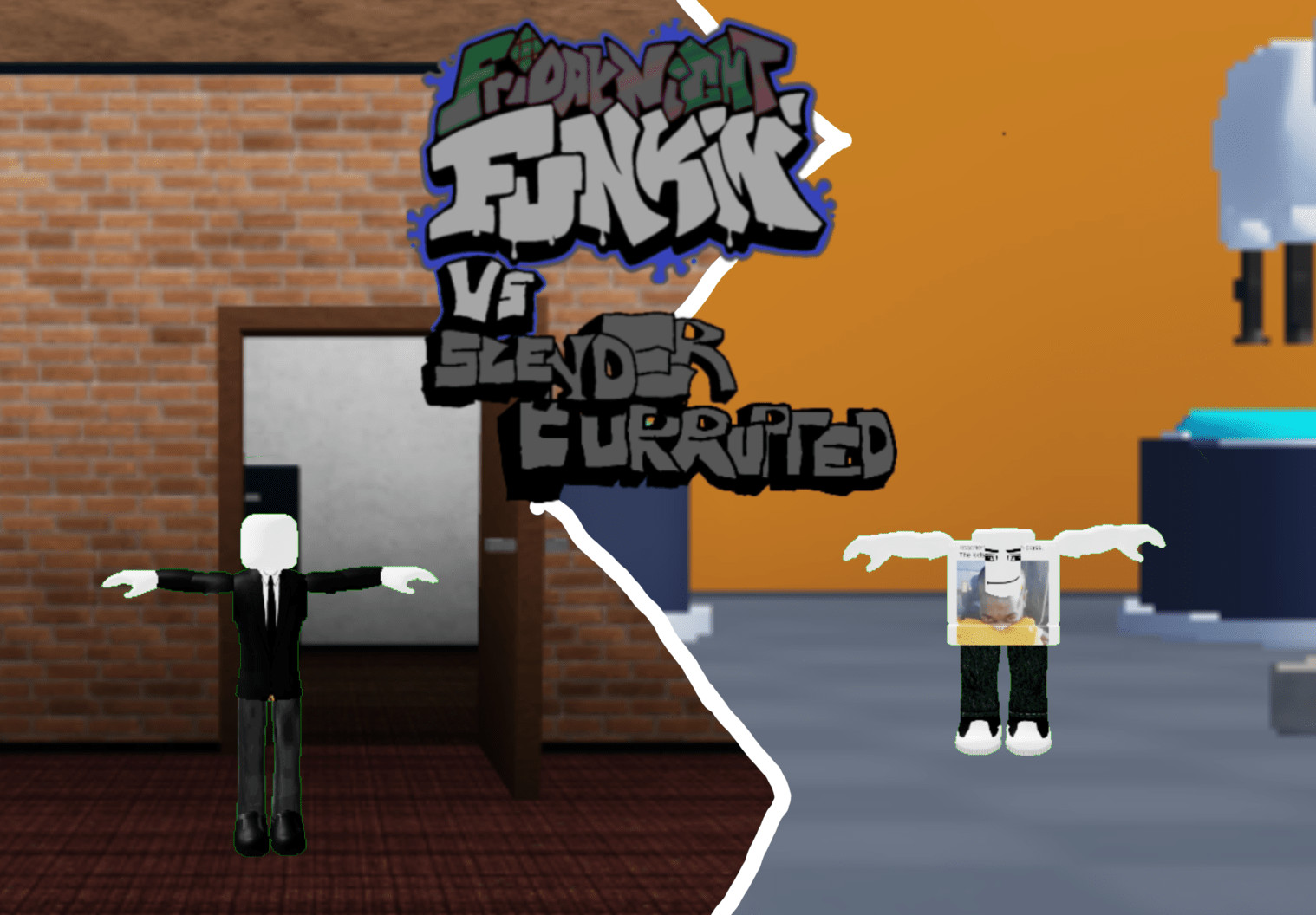 Vs Slender_corrupted 1.5