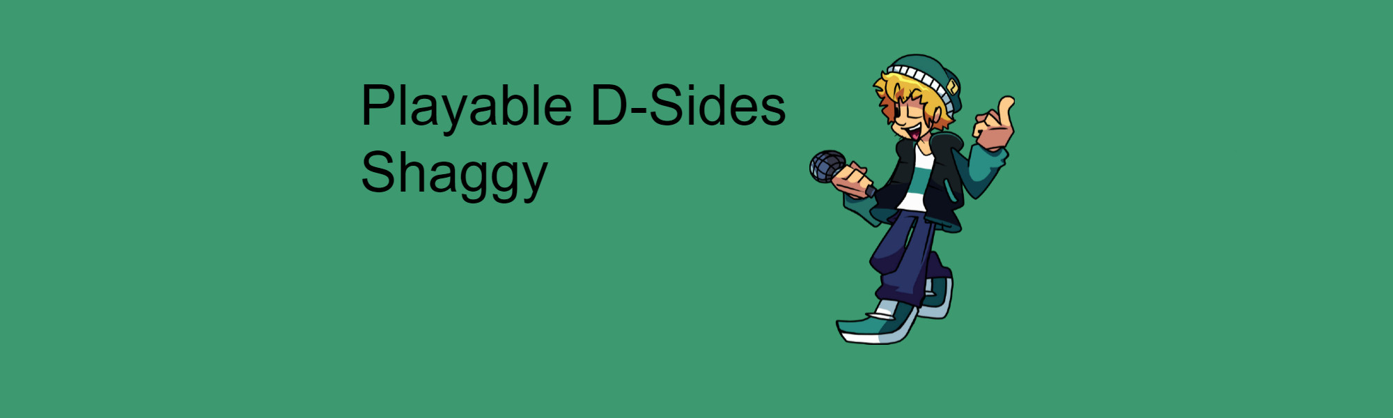 Playable D-Sides Shaggy