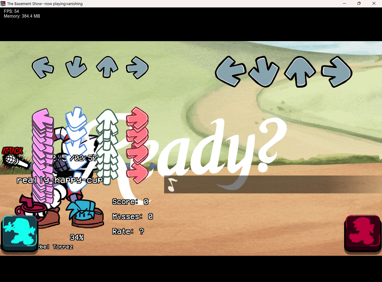 vs cuphead really happy indie cross v2 super hard