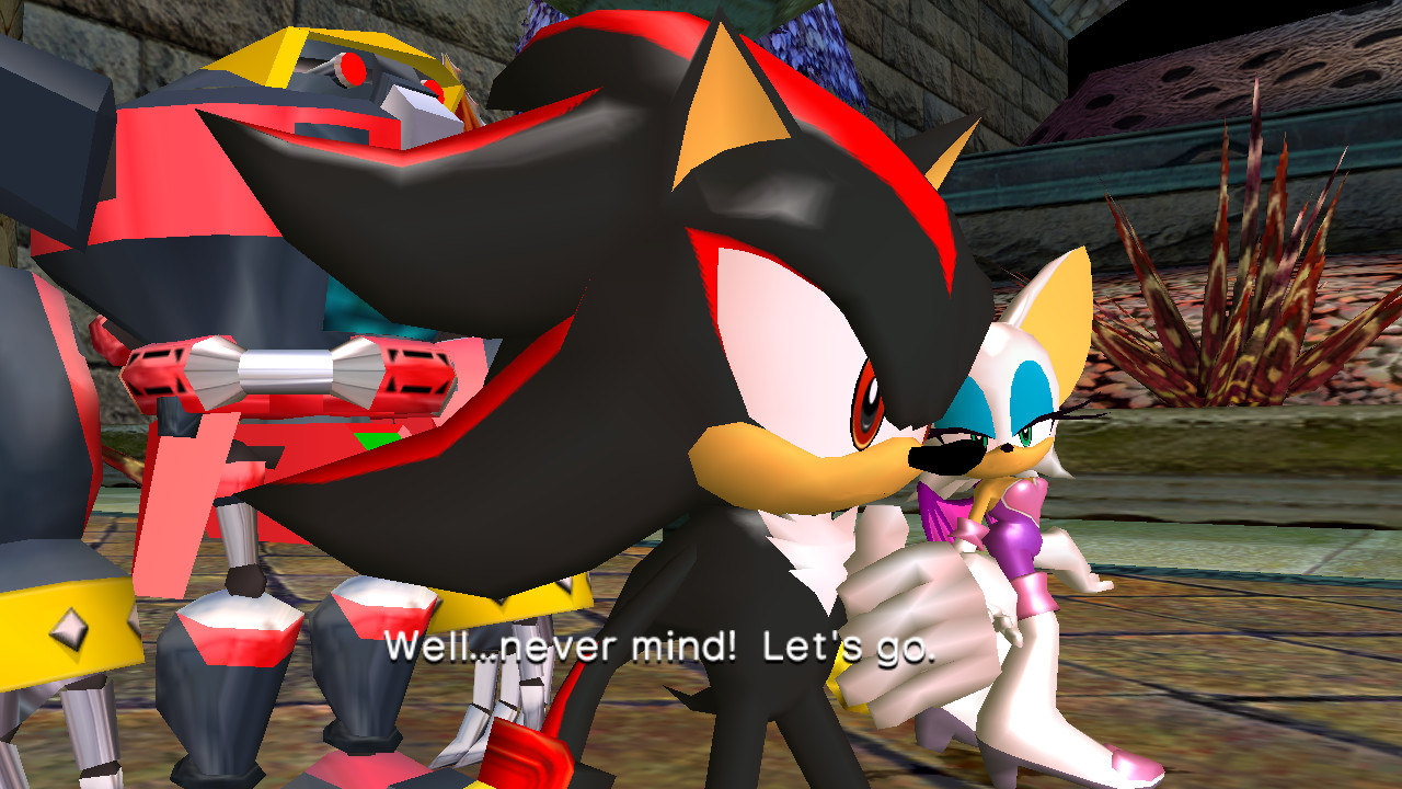 Rouge in Sonic 1 (Sonic Heroes Style)