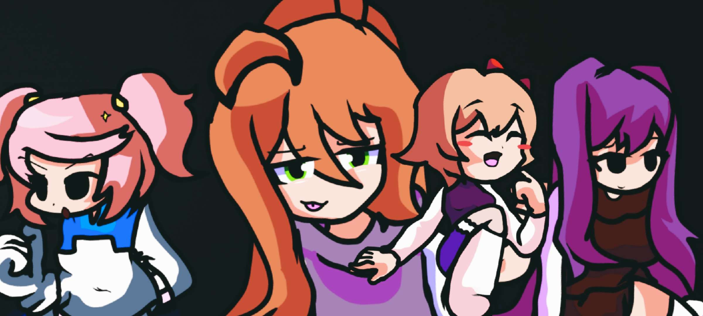 Friday night funkin DokiDoki alternative history