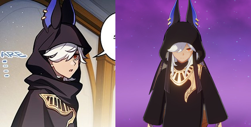 Cyno Manga Version