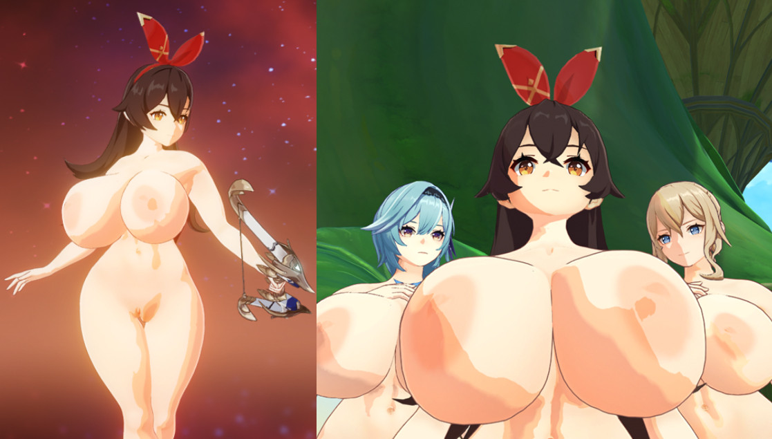 Amber Nude & Thick + Mega size