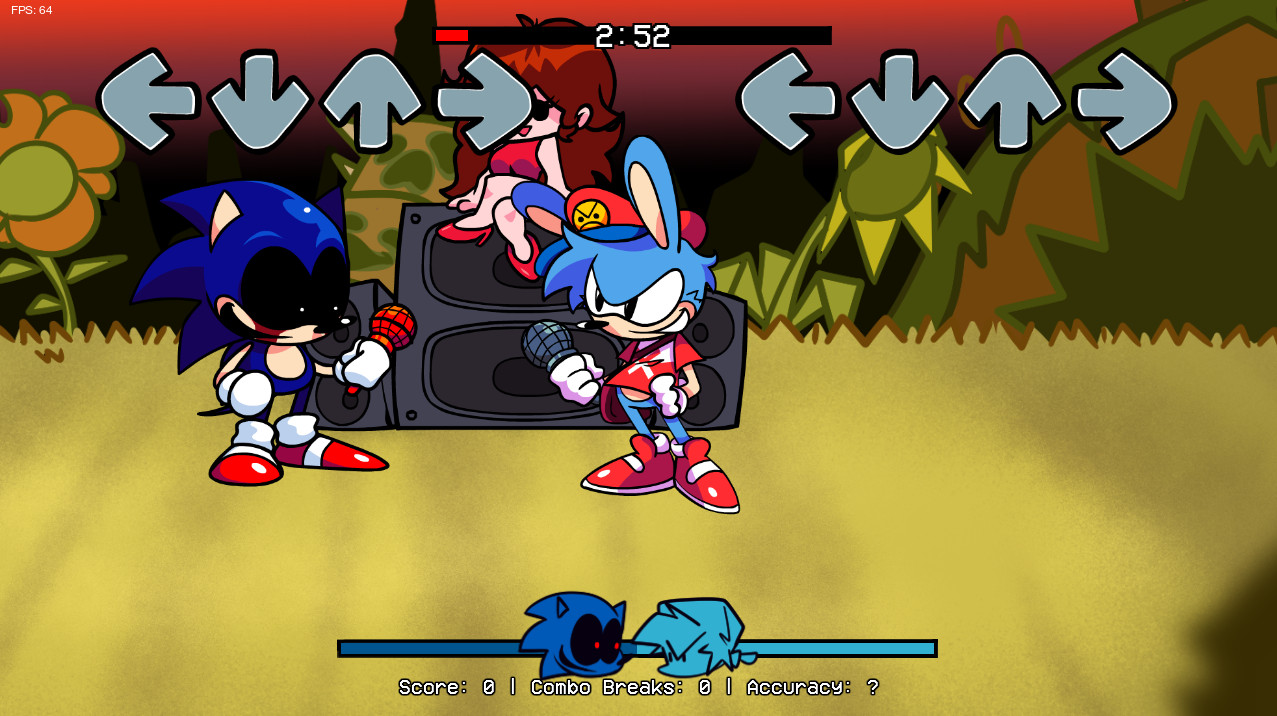 Vs Sonic.exe Icon but in my style [Friday Night Funkin'] [Mods]