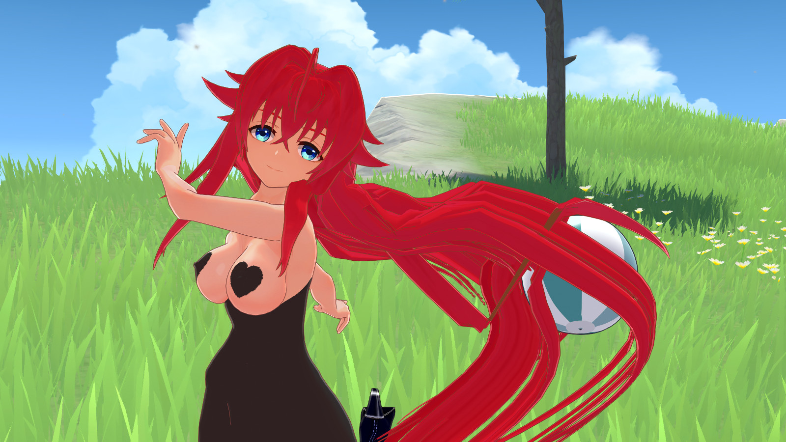 [Yanfei]Rias Gremory tightsuit