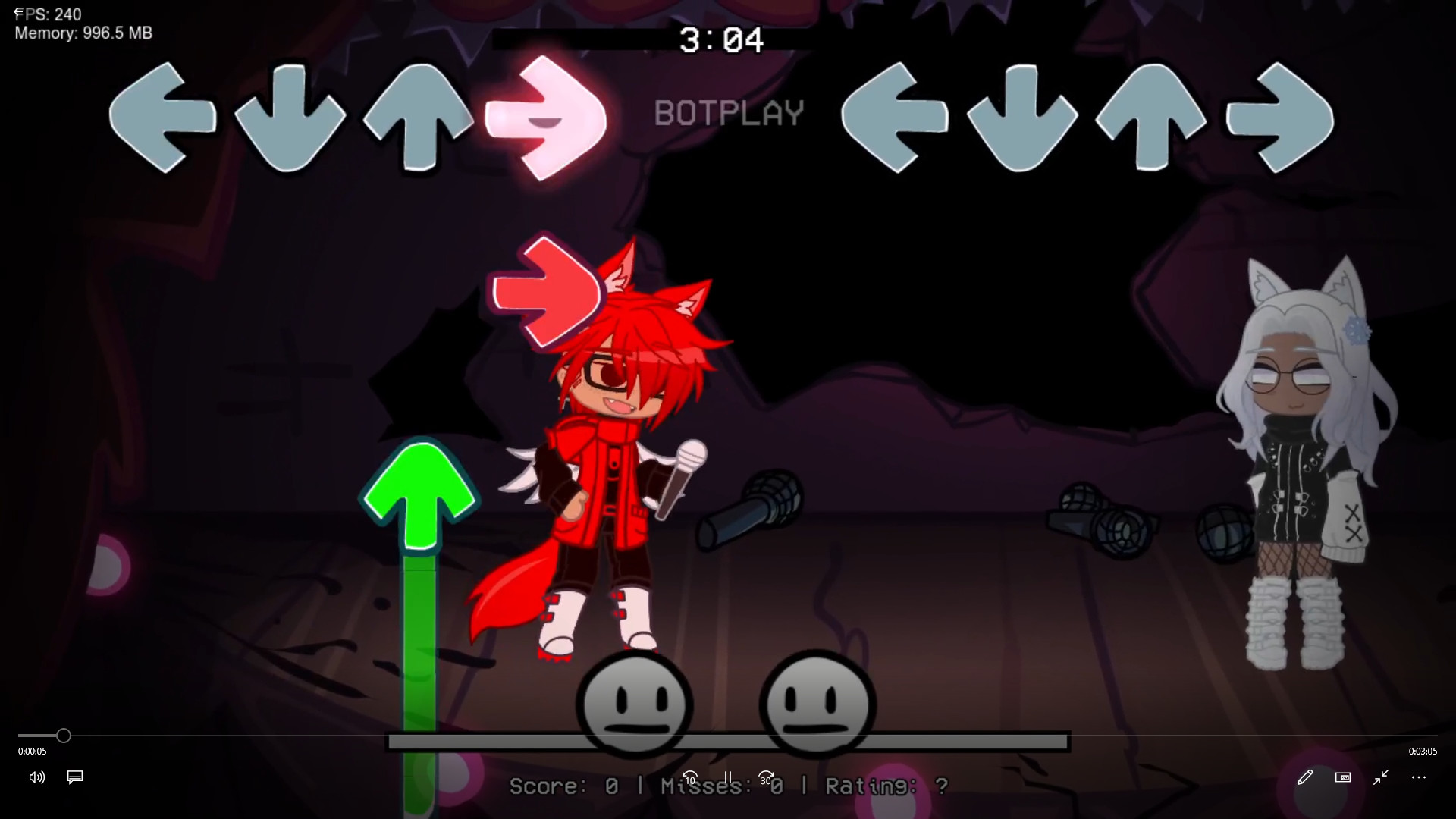 gacha skin for a fan