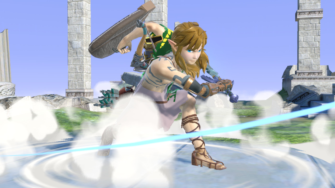 TOTK Zelda over Link [Super Smash Bros. Ultimate] [Mods]