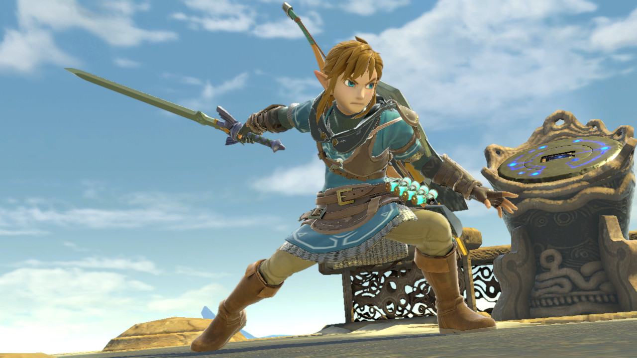 TOTK Zelda over Link [Super Smash Bros. Ultimate] [Mods]