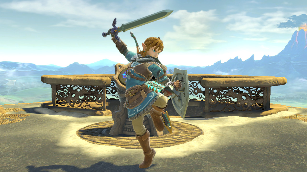 TOTK Zelda over Link [Super Smash Bros. Ultimate] [Mods]