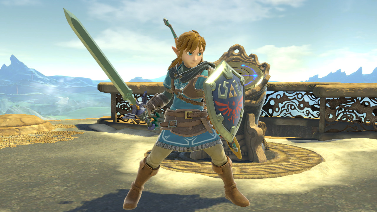 TOTK Zelda over Link [Super Smash Bros. Ultimate] [Mods]