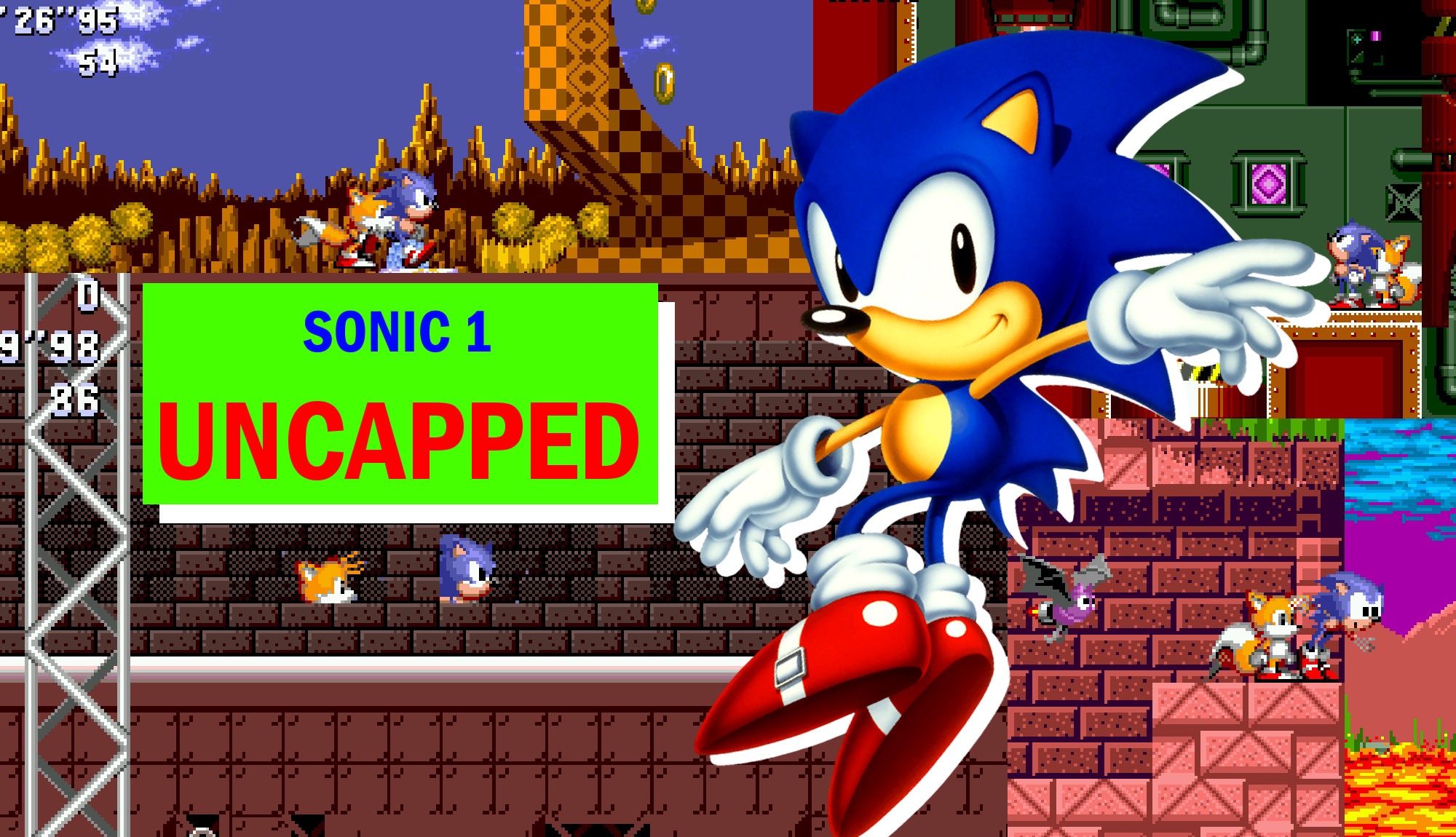 Sonic 1 Forever (Cool Edition) [Sonic the Hedgehog Forever] [Mods]