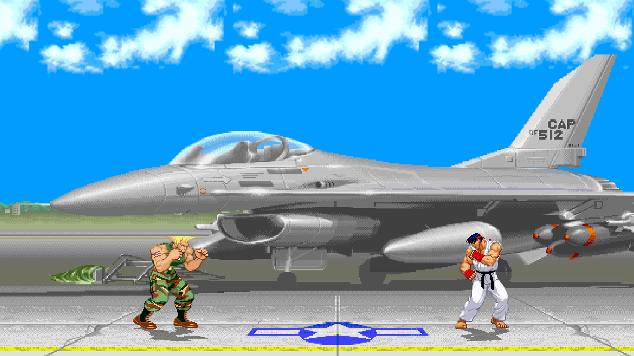 The Best Guile Theme Isn't Actually In Street Fighter II