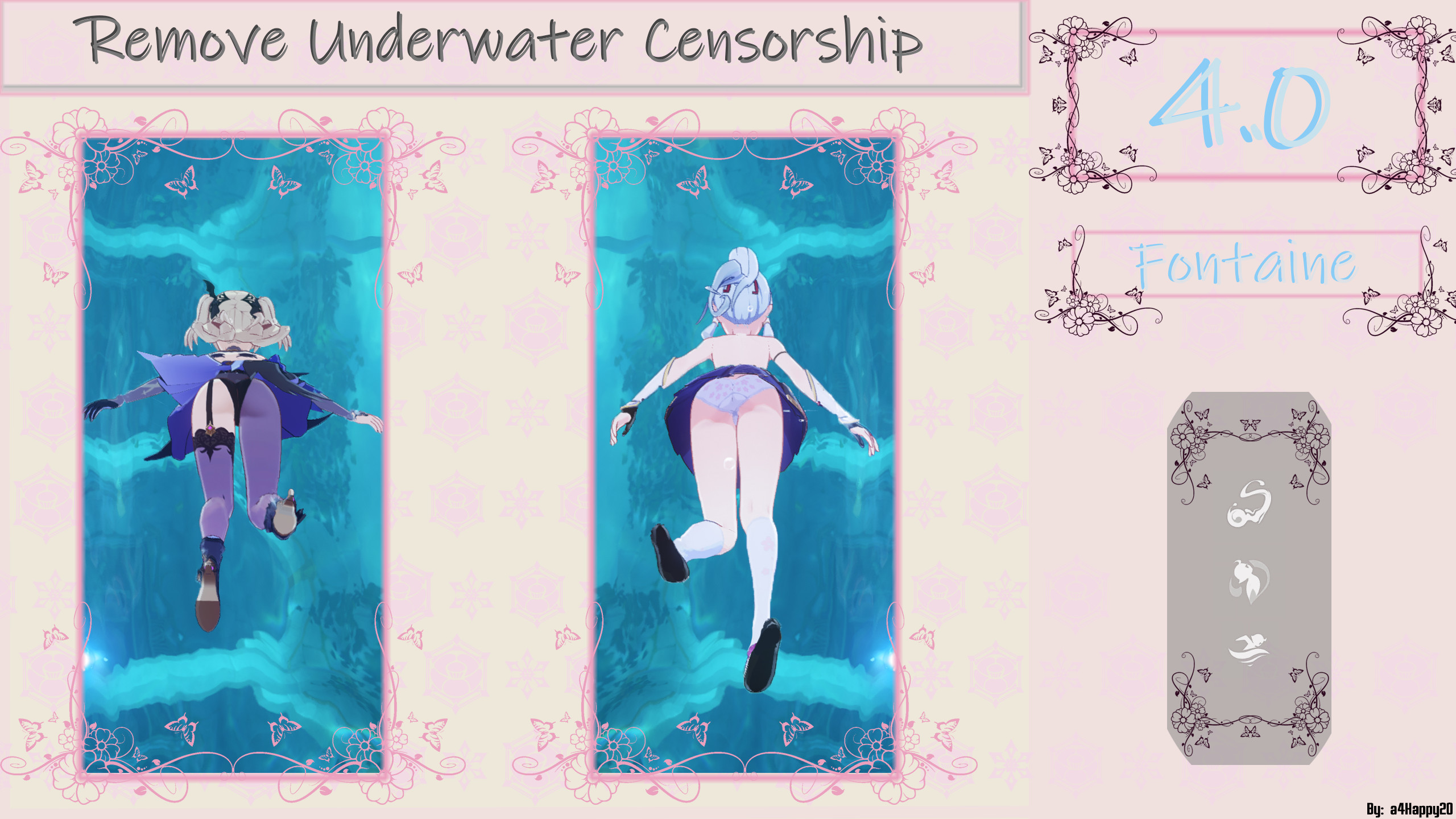 Remove Underwater Censorship
