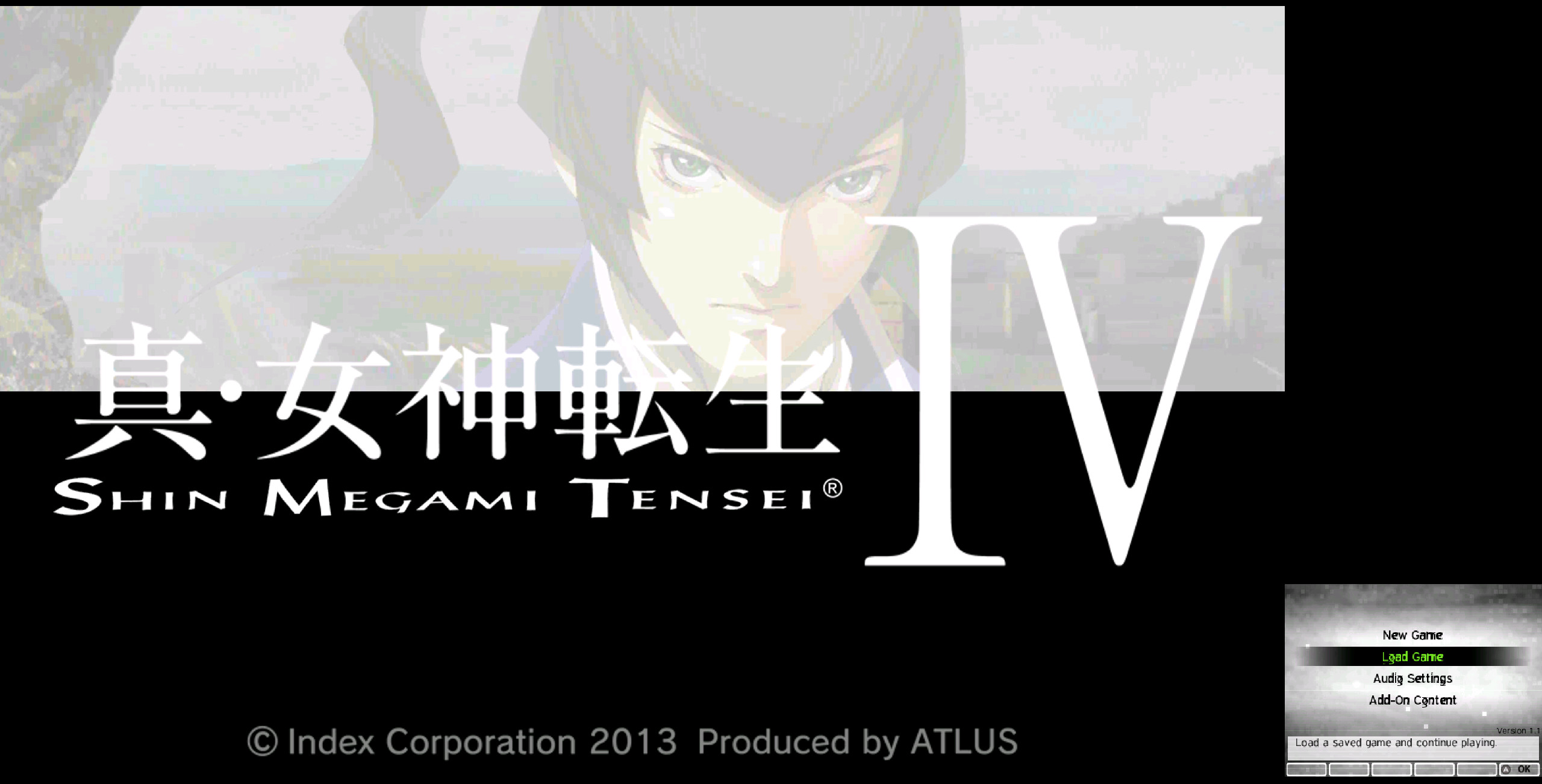 Shin Megami Tensei IV Main Menu HD [Shin Megami Tensei IV] [Mods]