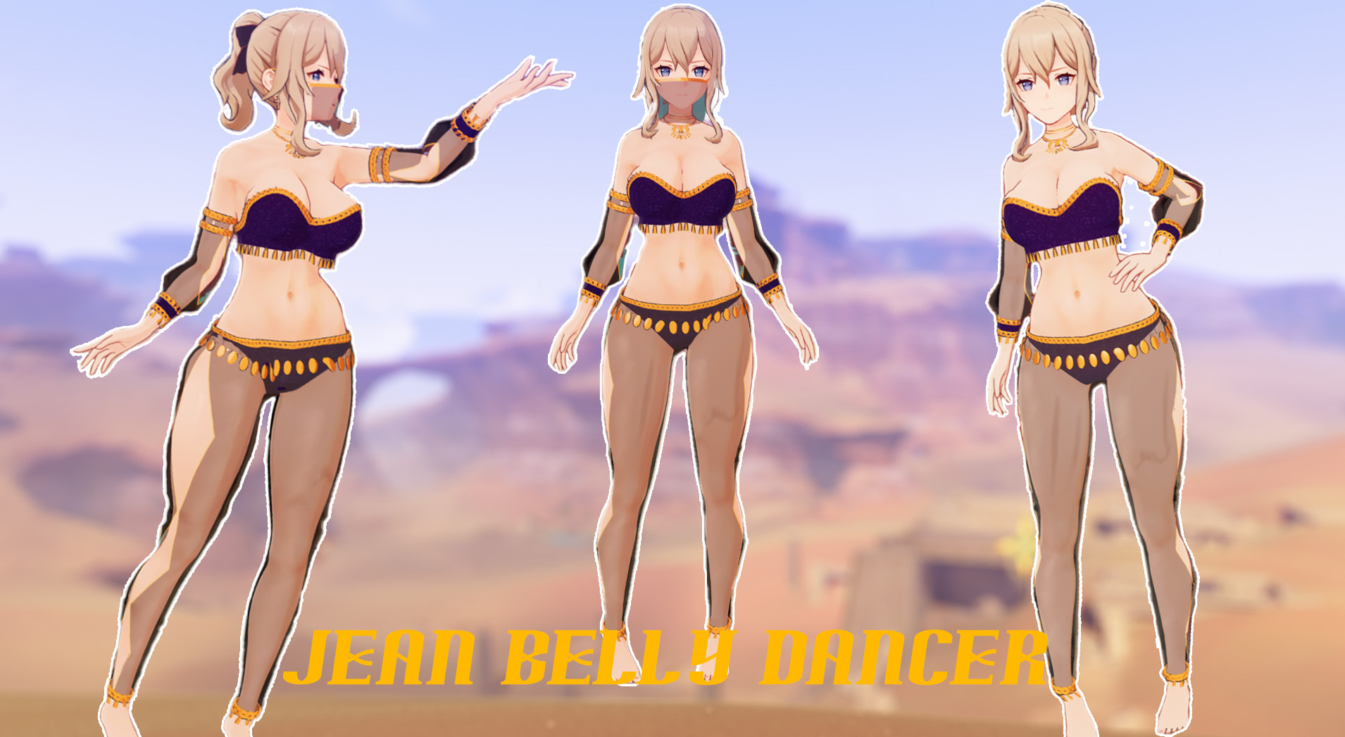 Belly dancer Jean!