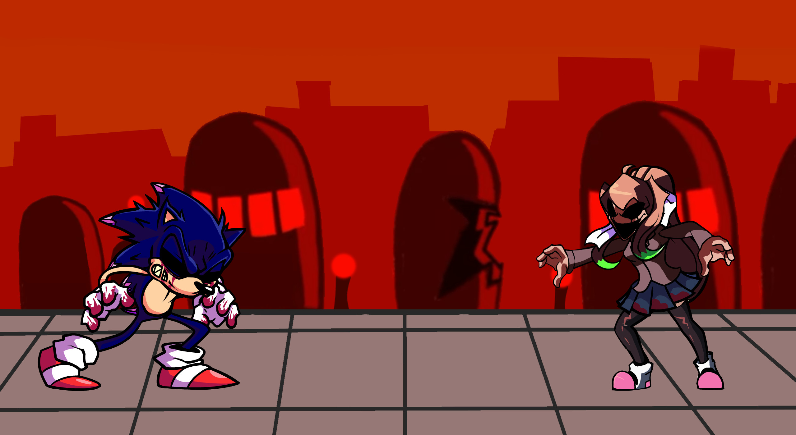 You Can't Run Encore (Monika Vs Sonic)