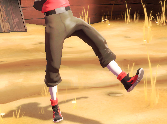 "scouts normal socks (on) the hot heels"