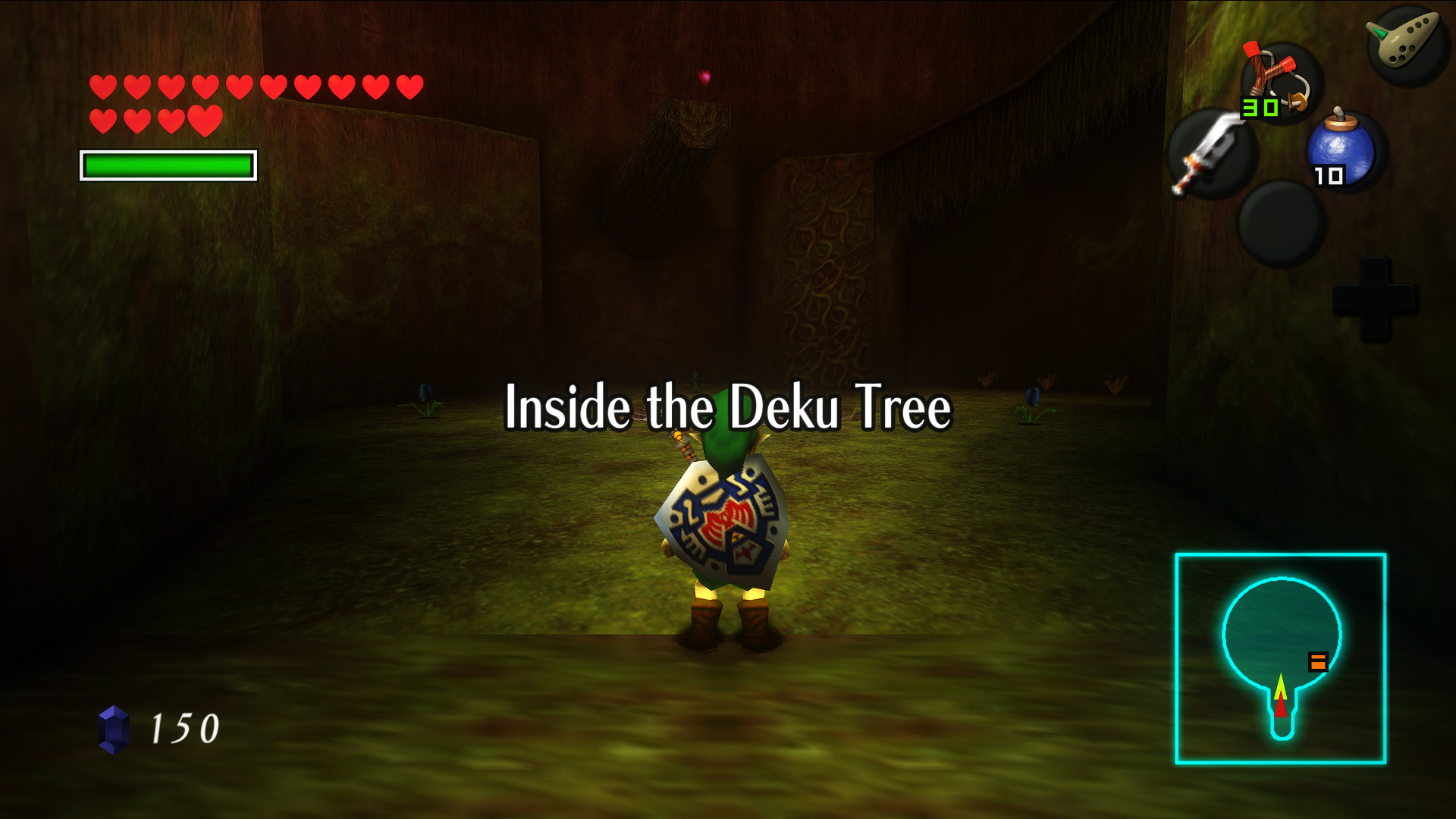 Steam Workshop::The Legend of Zelda: Ocarina of Time 3D - Inside The Deku  Tree