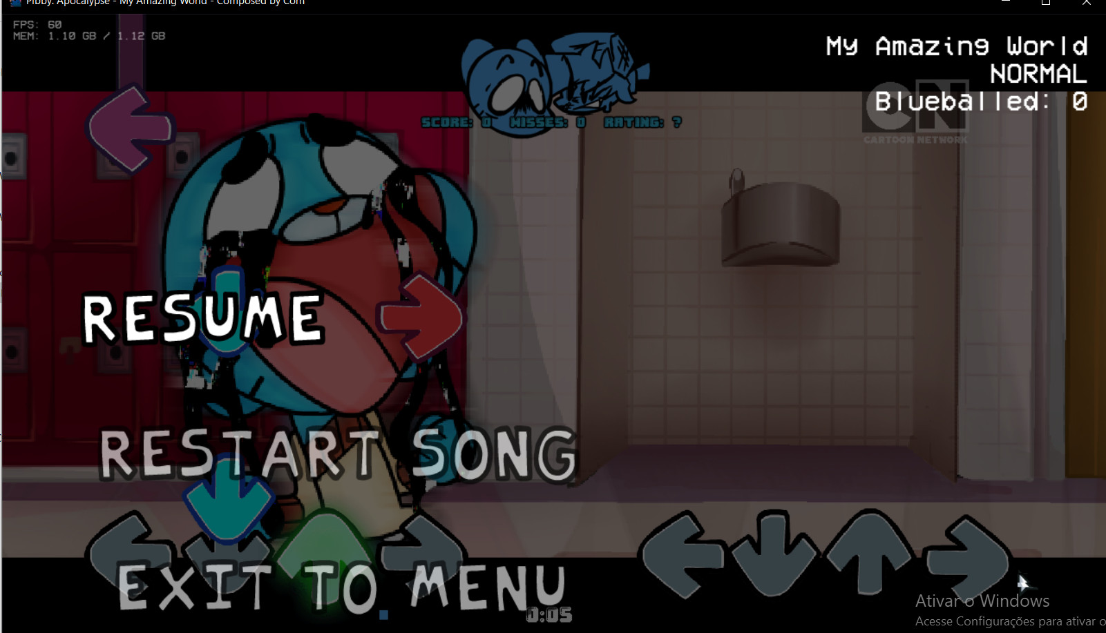 pibby apocalipsye but recharted by a 13 year old