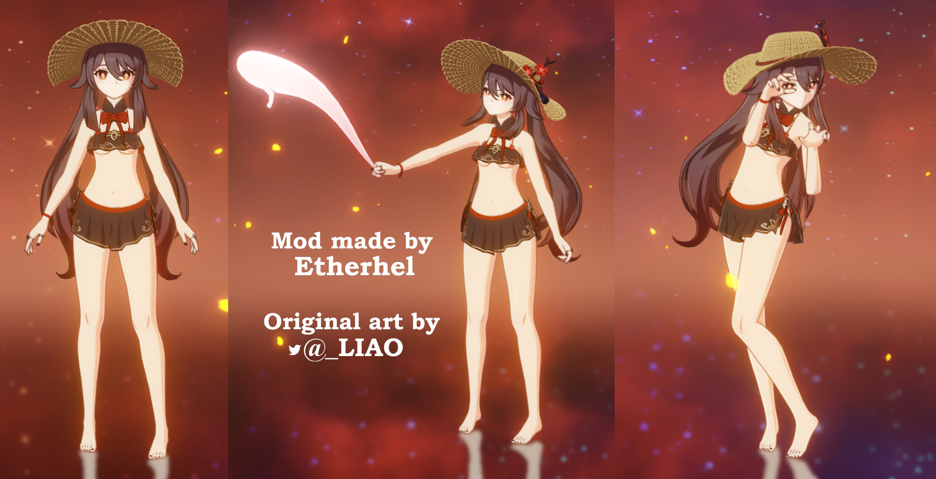 Hu Tao Summer Outfit