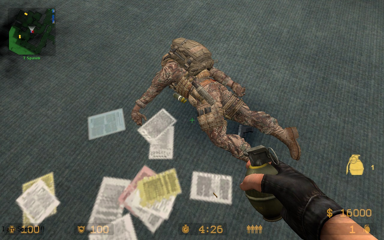 MW2019 like ragdoll Mod for Counter-Strike: Source | CS:S Mods
