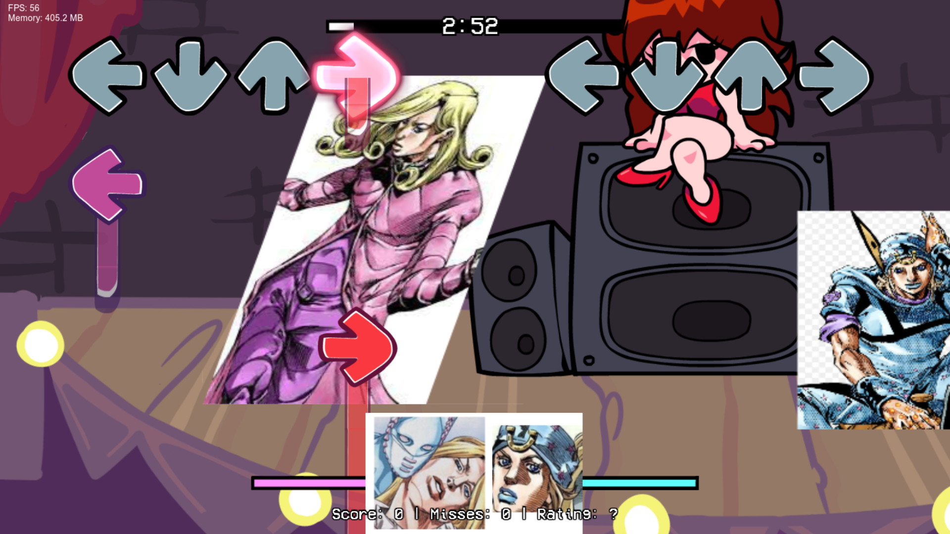 PNG Valentine VS PNG Joestar