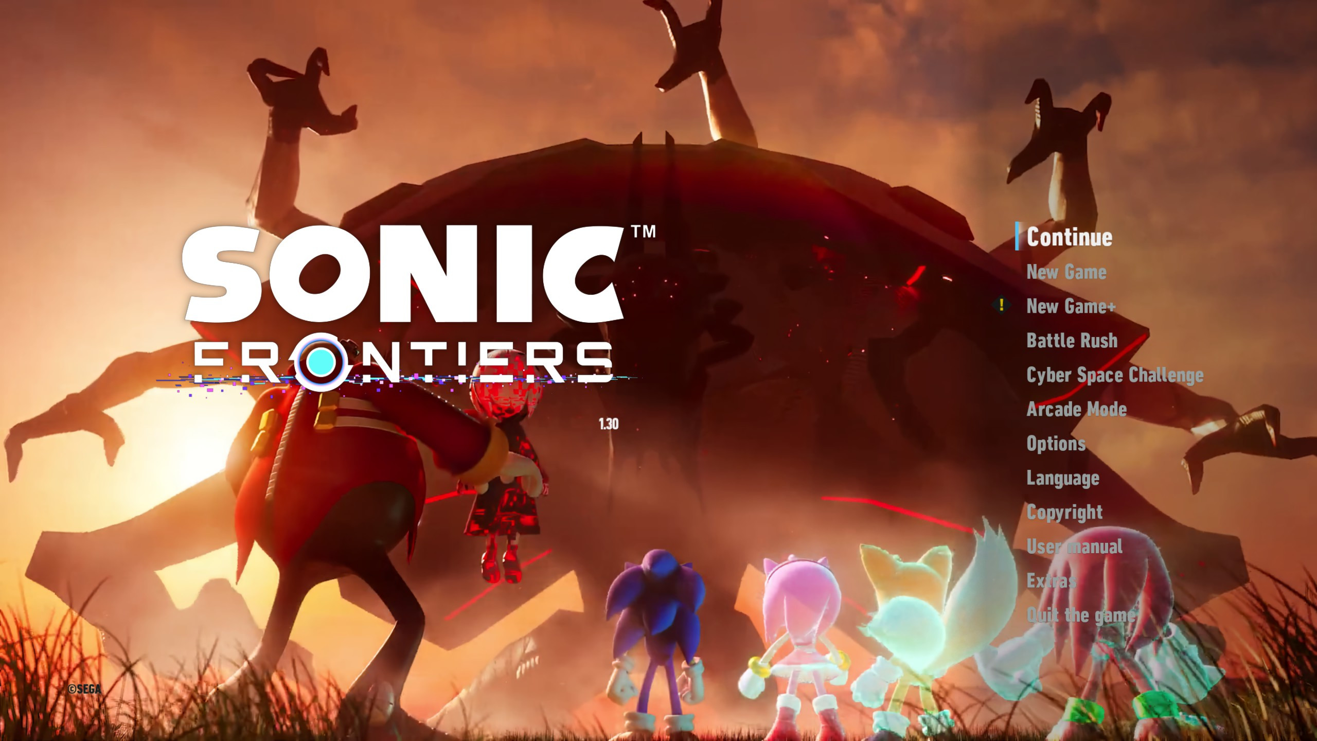 The Final Horizon Logo in Sonic Frontiers [Sonic Frontiers] [Mods]