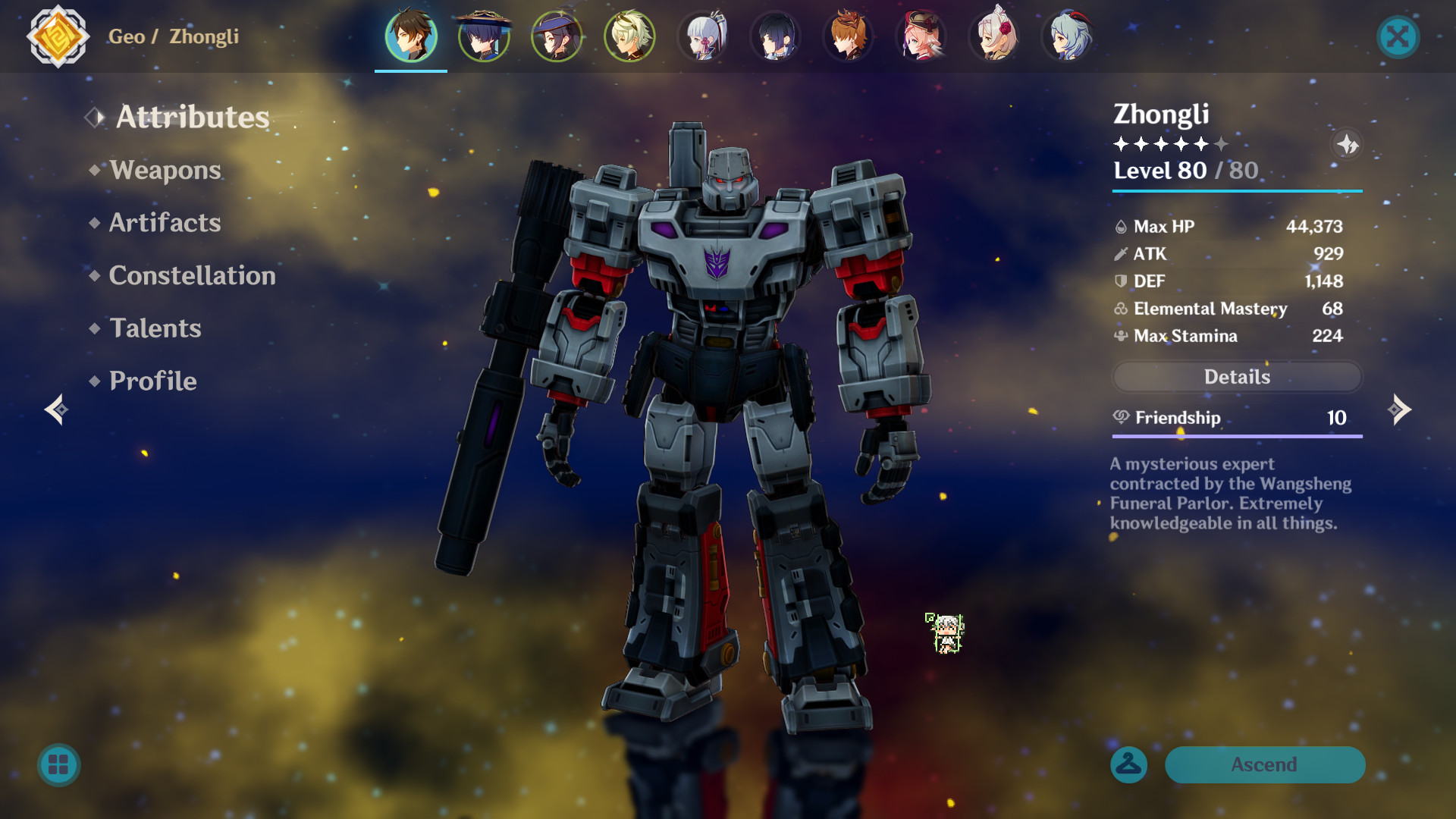ALL HAIL MEGAtron...?