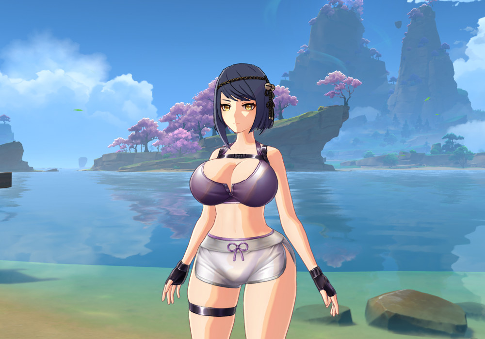 Curvy Athlete Kujou Sara