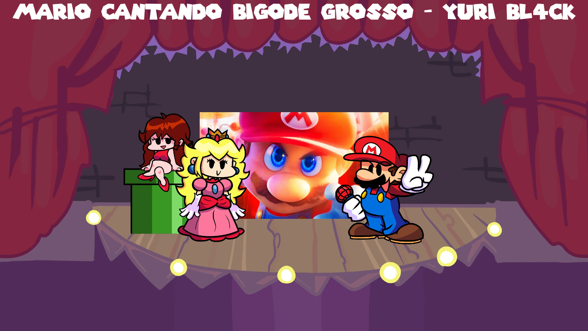 Mario Cantando Bigode Grosso - Yuri Bl4ck