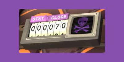 Purple Stat Clock