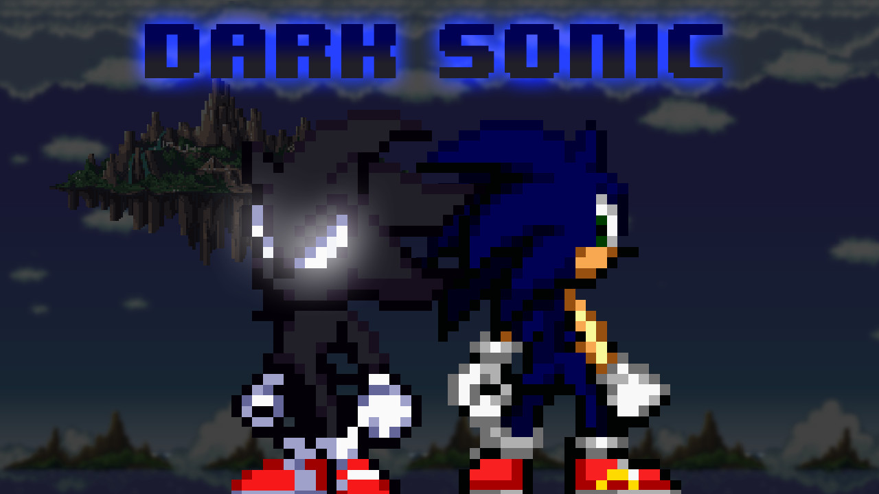 Semi and Super Dark Sonic IN SONIC 3 AIR [Sonic 3 A.I.R.] [Works In  Progress]