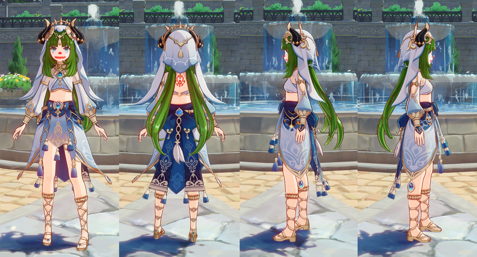 Nilou Clown makeup