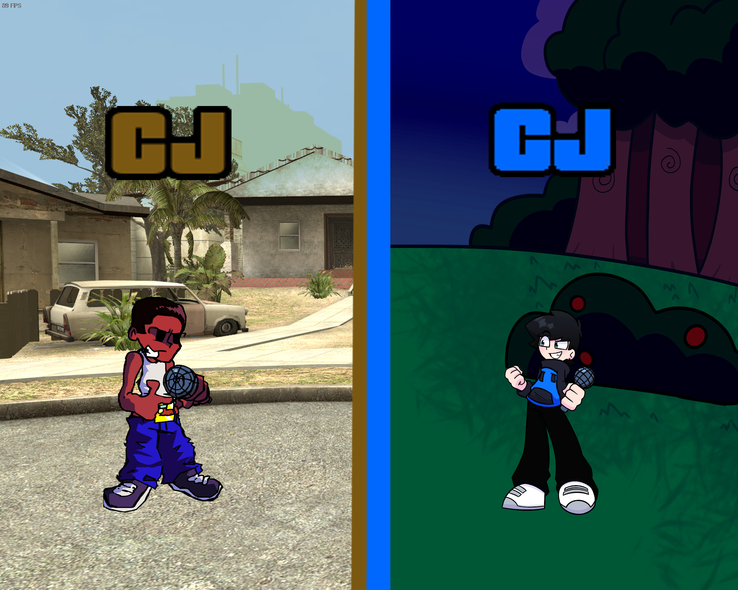Copy Cj (copy cat but Cj and carl johnson sing)